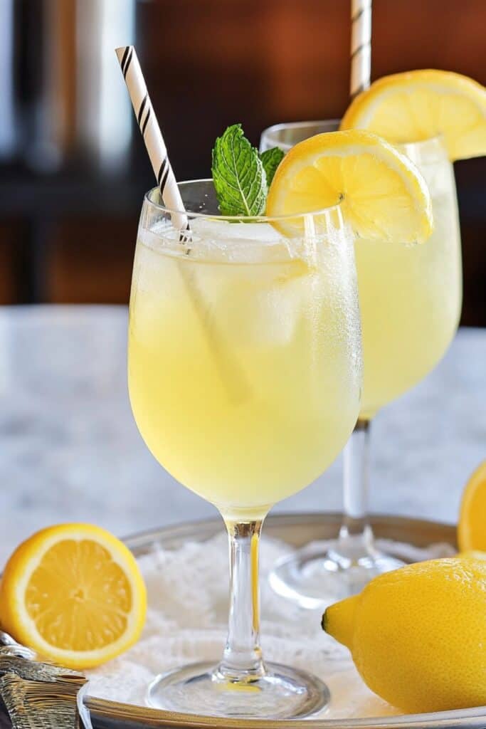 limoncello spritz cocktail 