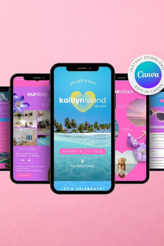 love island bachelorette invites