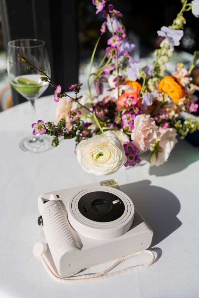 polaroid station wedding
