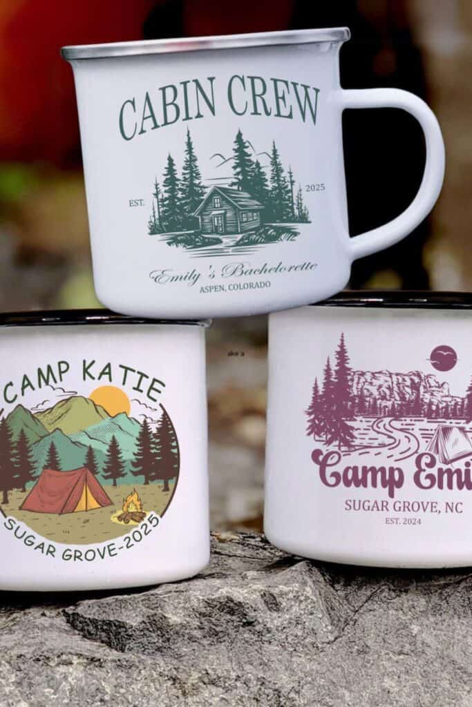 custom camp mugs