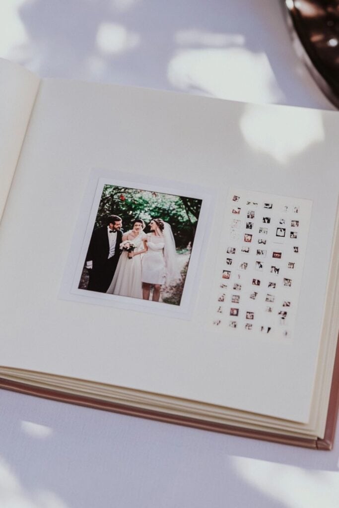 polaroid wedding guestbook