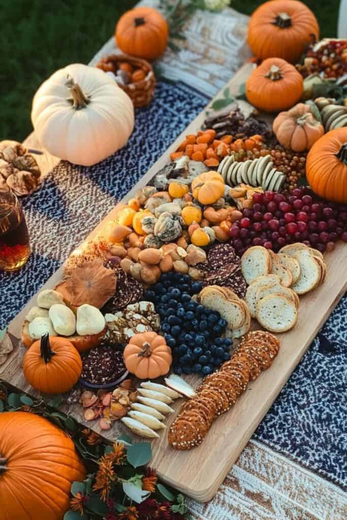 halloween snack board
