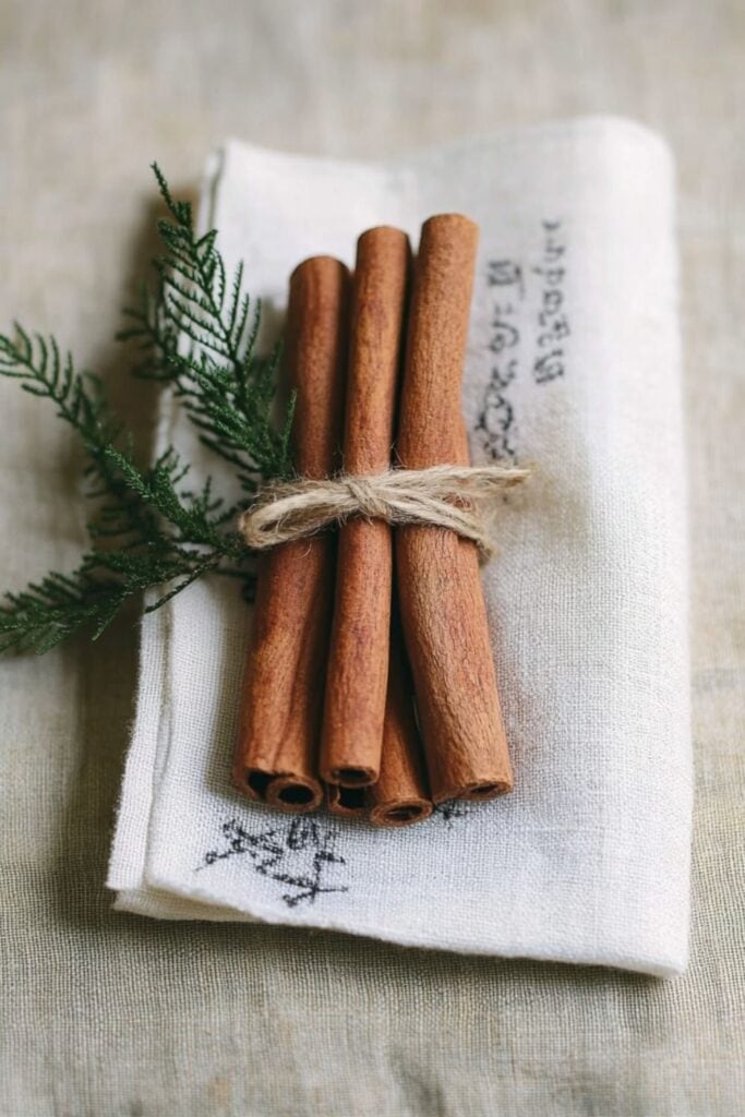cinnamon sticks for fall engagement party 