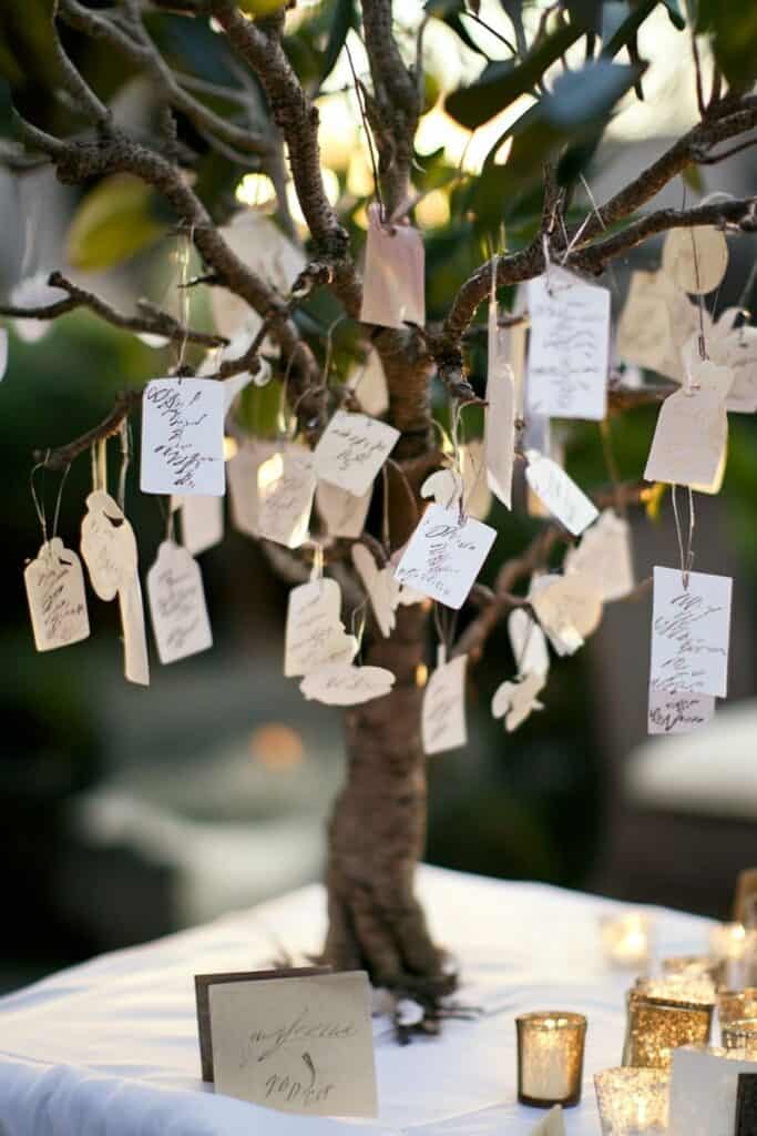 wish tree - unconventional wedding ideas